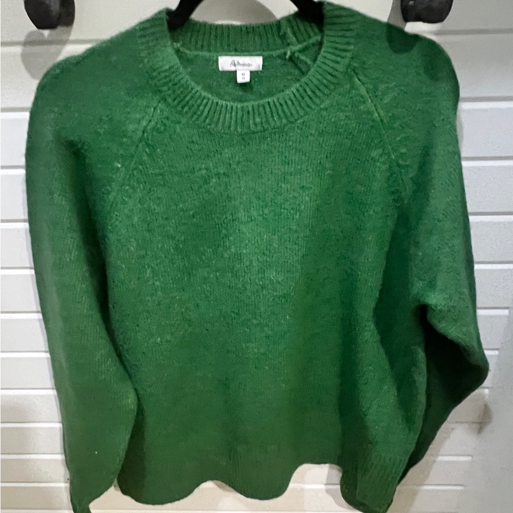 Reitmans Emerald Green Crew Neck Sweater